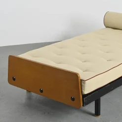 Pamono Scal Bed by Jean Prouvé for Steph Simon, 1960s Outlet