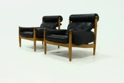 Pamono Scandinavian Lounge Chairs by Eric Merthen for Ire Möbler, 1960s, Set of 2 Discount
