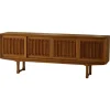 Pamono Scandinavian Low Sideboard in Oak, 1950s Sale