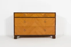 Pamono Scandinavian Modern Chest of Drawers by Axel Larsson for Bodafors, 1930s New
