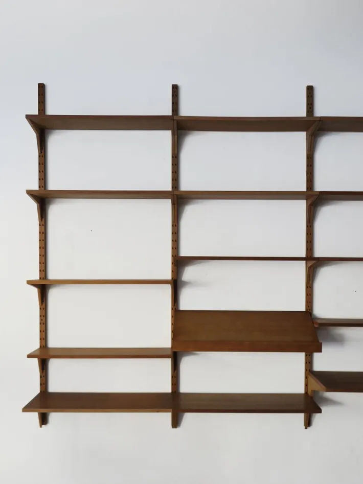 Pamono Scandinavian Oak Royal System by Poul Cadovius, 1960s Best