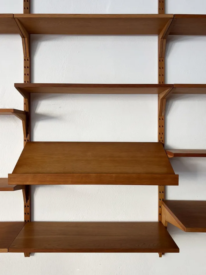 Pamono Scandinavian Oak Royal System by Poul Cadovius, 1960s Best