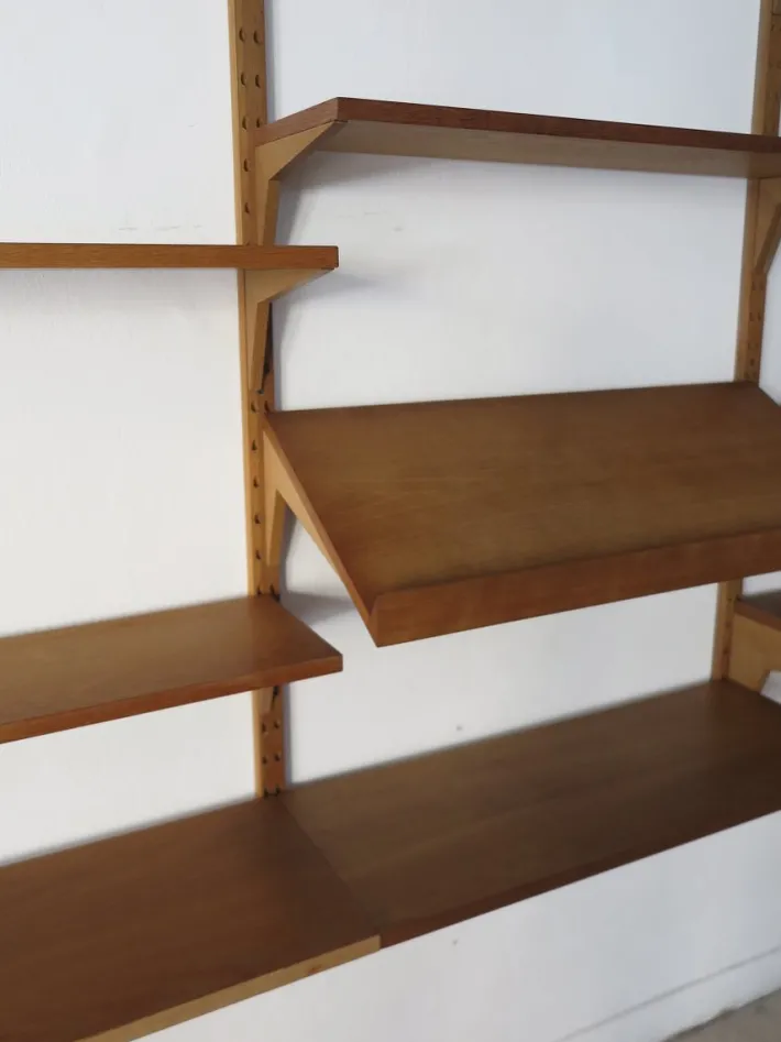 Pamono Scandinavian Oak Royal System by Poul Cadovius, 1960s Best