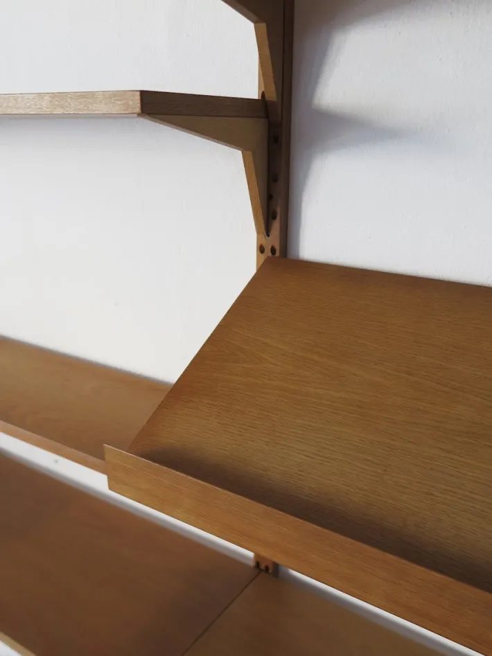 Pamono Scandinavian Oak Royal System by Poul Cadovius, 1960s Best