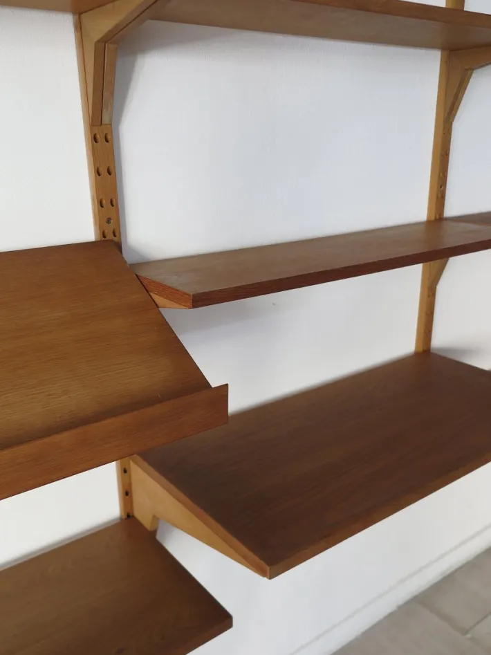 Pamono Scandinavian Oak Royal System by Poul Cadovius, 1960s Best