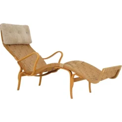 Pamono Scandinavian Pernilla 3 Chaise Lounge by Bruno Mathsson Best