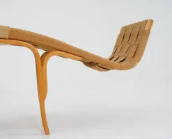 Pamono Scandinavian Pernilla 3 Chaise Lounge by Bruno Mathsson Best