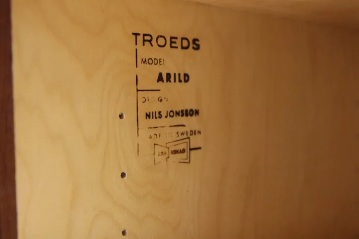 Pamono Scandinavian Sideboard by Nils Jonsson for Hugo Troeds, 1960 Hot