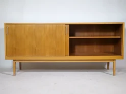 Pamono Scandinavian Sliding Door Sideboard, 1960s Clearance