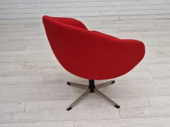 Pamono Scandinavian Swivel Lounge Chair in Wool by Karl Eric Klote, 1960s Best