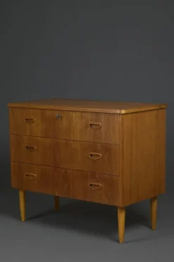 Pamono Scandinavian Teak Chest of Drawers, 1960s Clearance