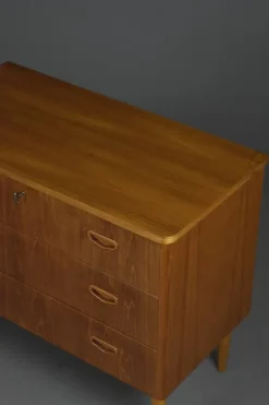 Pamono Scandinavian Teak Chest of Drawers, 1960s Clearance