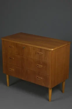 Pamono Scandinavian Teak Chest of Drawers, 1960s Clearance