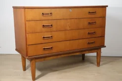 Pamono Scandinavian Teak Chest of Drawers, 1960s Clearance
