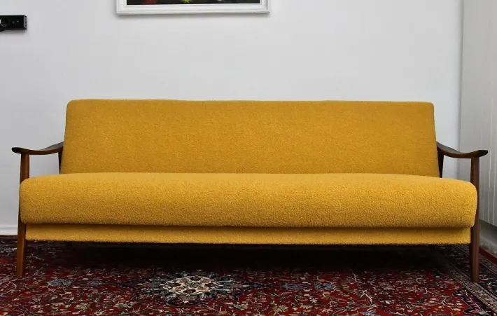Pamono Scandinavian Teak Folding Sofa, 1960s Hot
