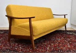 Pamono Scandinavian Teak Folding Sofa, 1960s Hot