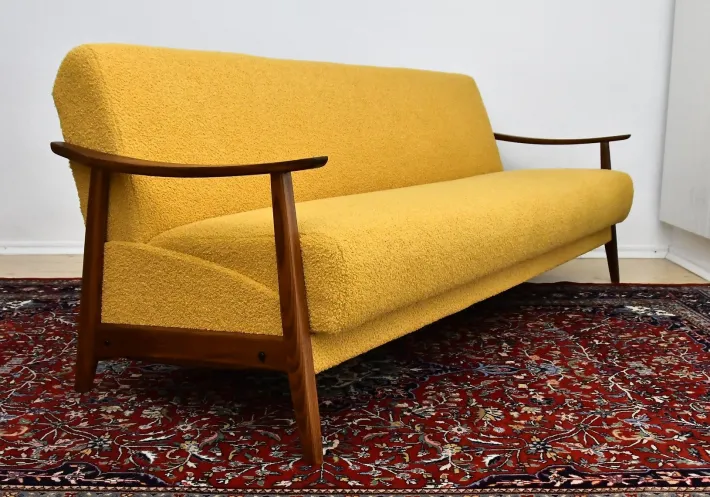 Pamono Scandinavian Teak Folding Sofa, 1960s Hot