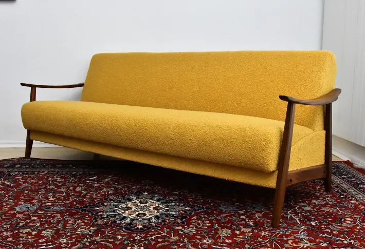 Pamono Scandinavian Teak Folding Sofa, 1960s Hot