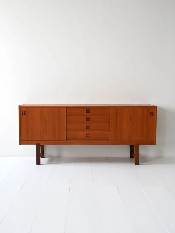 Pamono Scandinavian Teak Sideboard, 1960s Hot