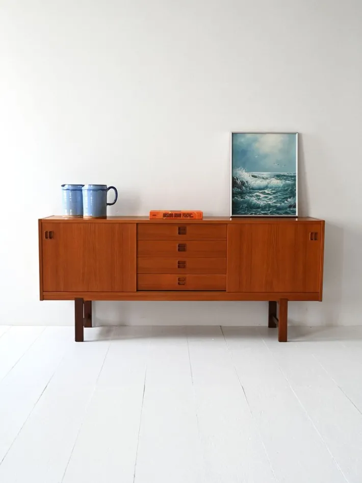 Pamono Scandinavian Teak Sideboard, 1960s Hot