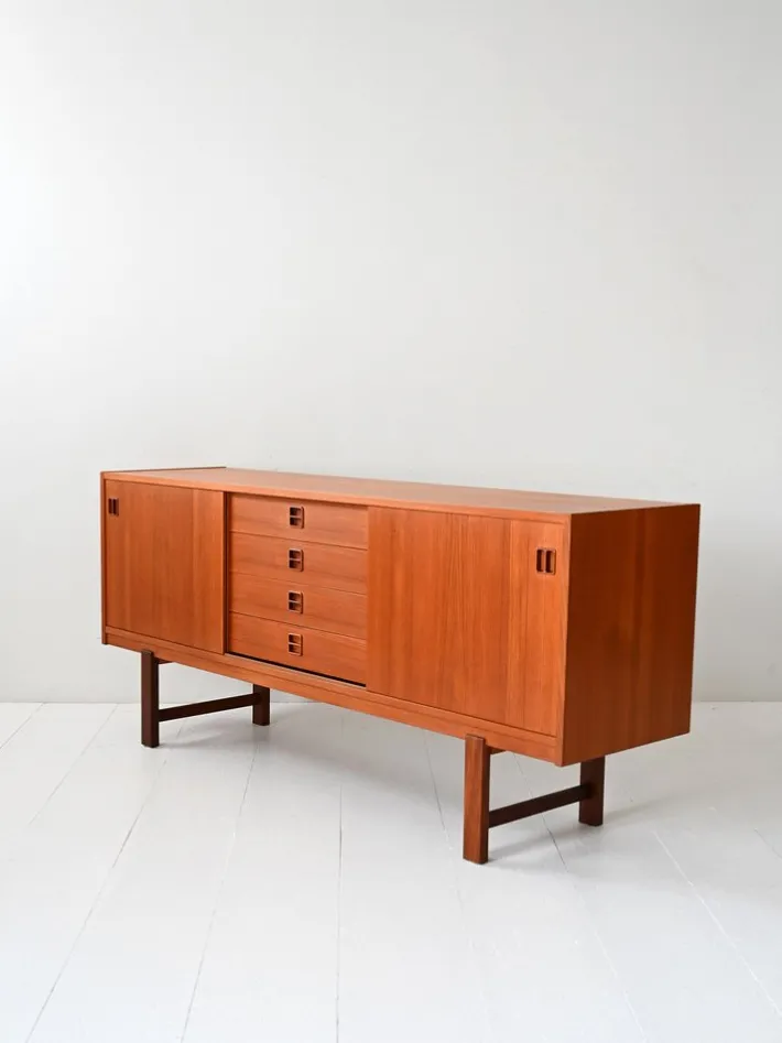 Pamono Scandinavian Teak Sideboard, 1960s Hot