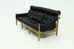Pamono Scandinavian Three-Seater Sofa by Eric Merthen for Ire Möbler, 1960s Outlet