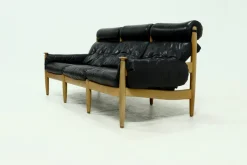 Pamono Scandinavian Three-Seater Sofa by Eric Merthen for Ire Möbler, 1960s Outlet