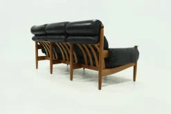Pamono Scandinavian Three-Seater Sofa by Eric Merthen for Ire Möbler, 1960s Outlet