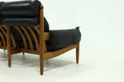 Pamono Scandinavian Three-Seater Sofa by Eric Merthen for Ire Möbler, 1960s Outlet