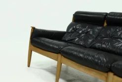 Pamono Scandinavian Three-Seater Sofa by Eric Merthen for Ire Möbler, 1960s Outlet