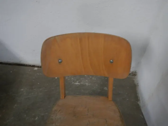 Pamono School Bench with Chair, 1960, Set of 2 Discount