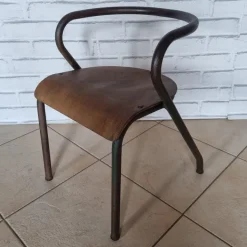Pamono School Chair attributed to Jacques Hitier, 1950s Clearance