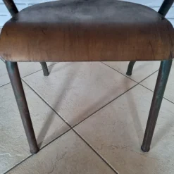 Pamono School Chair attributed to Jacques Hitier, 1950s Clearance