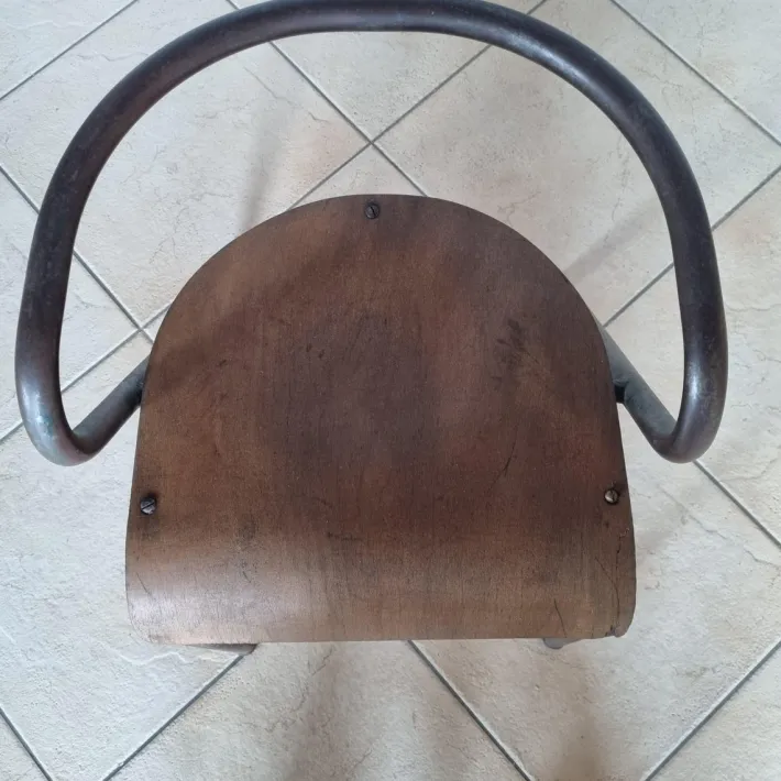 Pamono School Chair attributed to Jacques Hitier, 1950s Clearance