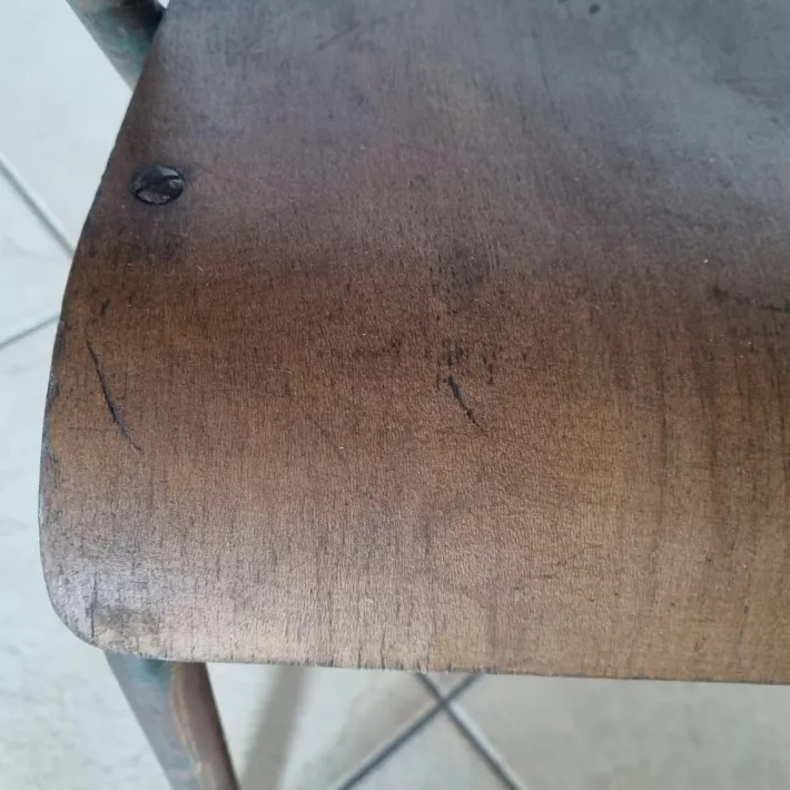 Pamono School Chair attributed to Jacques Hitier, 1950s Clearance