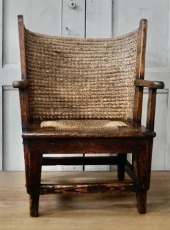 Pamono Scottish Childs Orkney Chair, 1880s Best