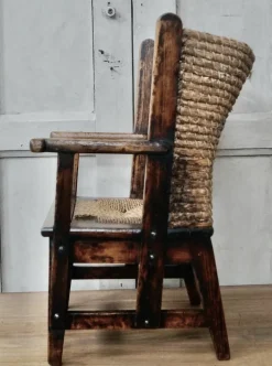 Pamono Scottish Childs Orkney Chair, 1880s Best