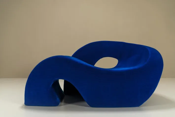 Pamono Sculptural Sess Lounge Chair by Nani Prina for Luigi Sormani, Italy, 1960s