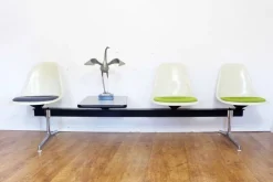 Pamono 3-Seat Bench by Charles & Ray Eames for Vitra, 1970s Online