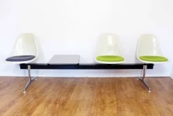 Pamono 3-Seat Bench by Charles & Ray Eames for Vitra, 1970s Online