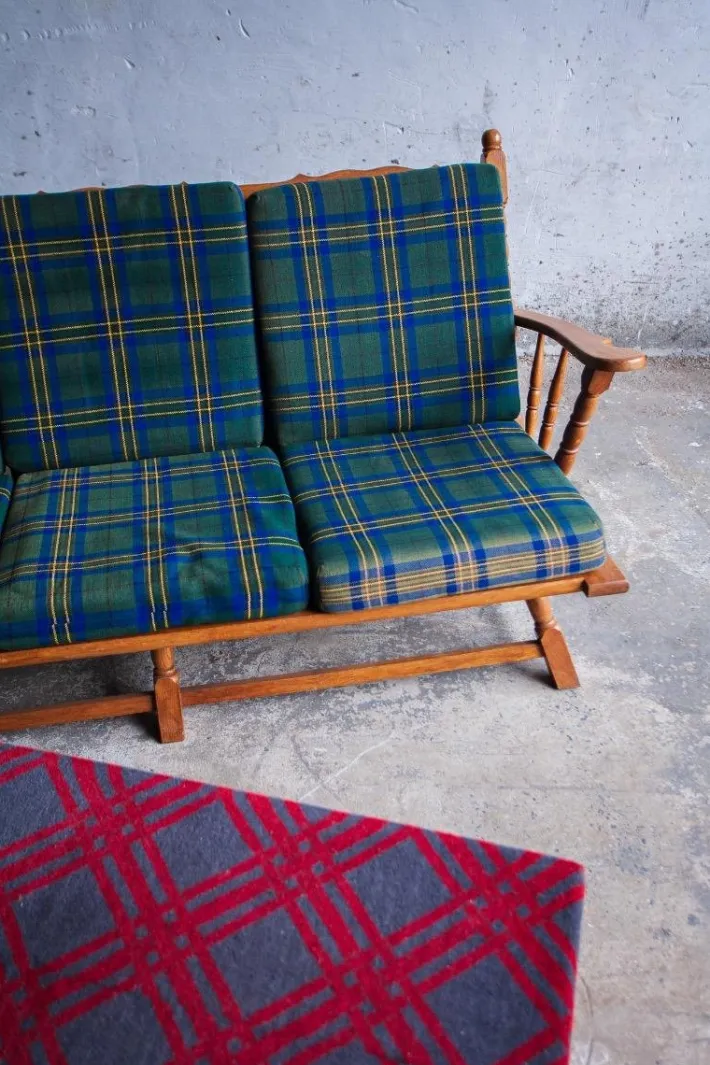 Pamono 3-Seater Sofa & Armchairs by Guillerme and Chabron, Set of 3 Discount