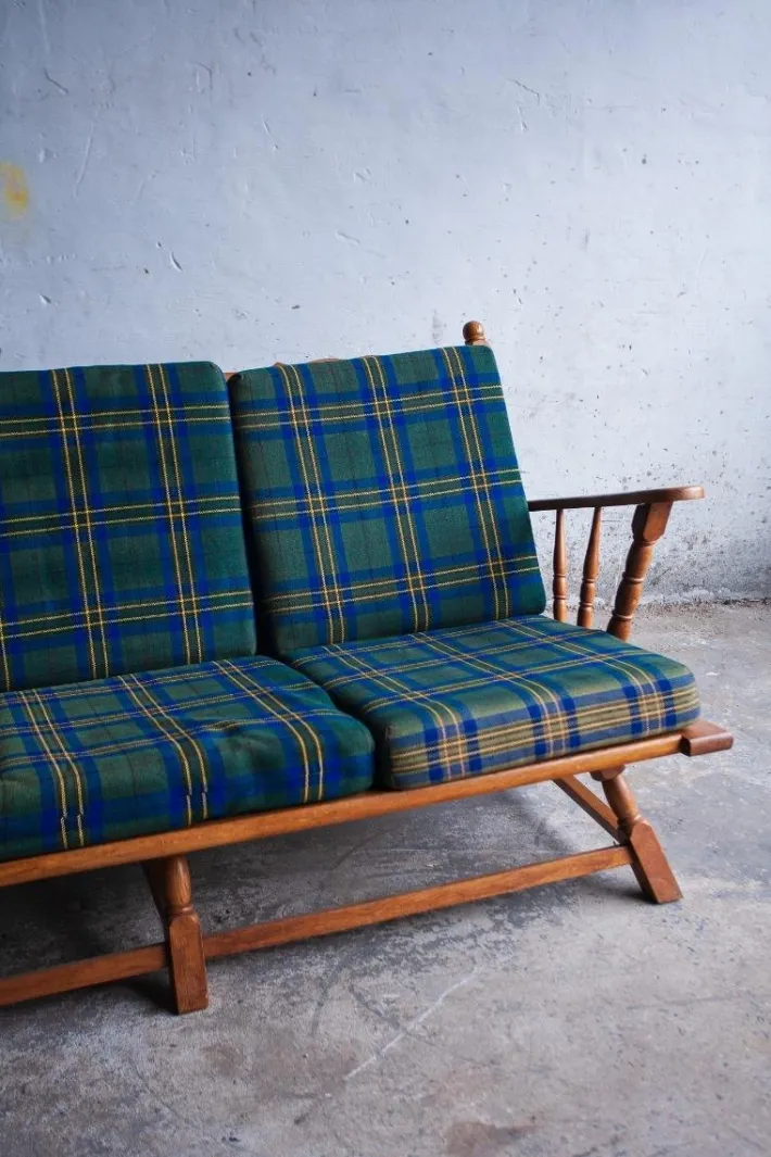 Pamono 3-Seater Sofa & Armchairs by Guillerme and Chabron, Set of 3 Discount