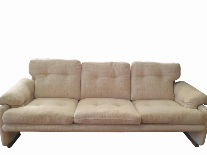 Pamono 3-Seater Sofa and Armchairs by Tobia & Afra Scarpa for B&B Italia, 1970s, Set of 3 Discount