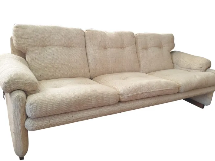 Pamono 3-Seater Sofa and Armchairs by Tobia & Afra Scarpa for B&B Italia, 1970s, Set of 3 Discount