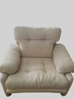 Pamono 3-Seater Sofa and Armchairs by Tobia & Afra Scarpa for B&B Italia, 1970s, Set of 3 Discount