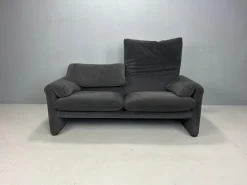 Pamono 2-Seater Sofa and Lounge Chair for Cassina attributed to Vico Magistretti for Cassina, 1970s, Set of 2 Discount