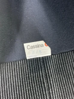 Pamono 2-Seater Sofa and Lounge Chair for Cassina attributed to Vico Magistretti for Cassina, 1970s, Set of 2 Discount