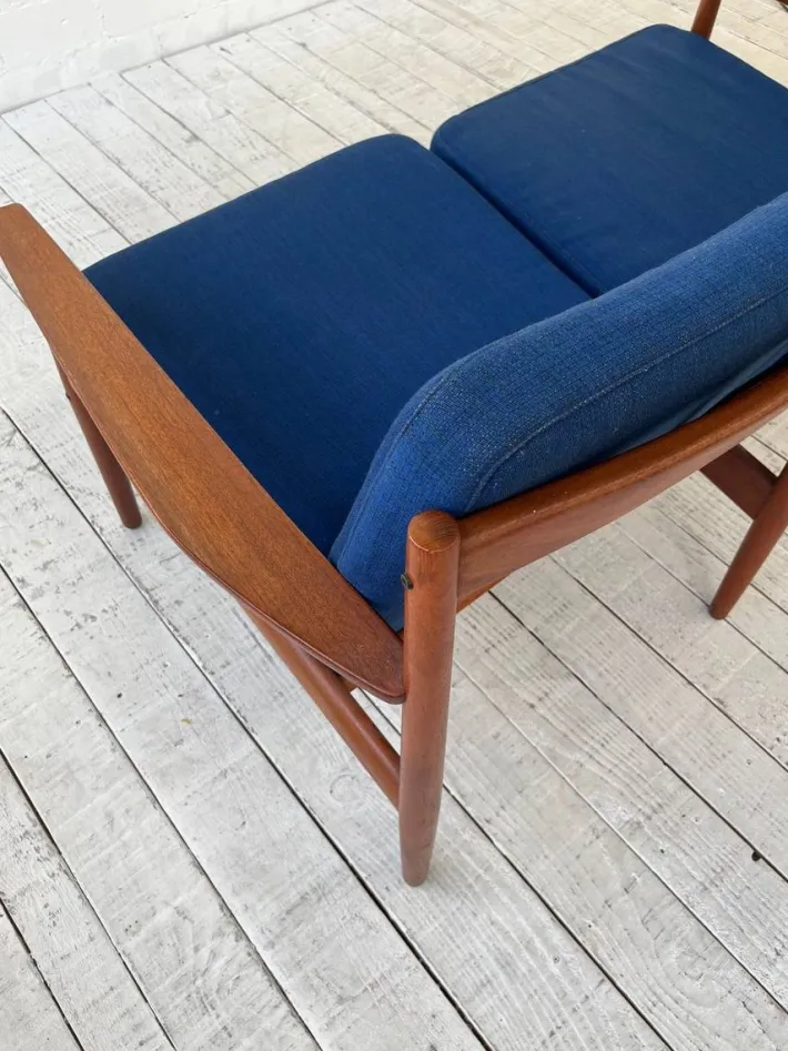 Pamono 2-Seater Sofa by Arne Vodder for Glostrup, 1960s Best