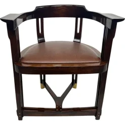 Pamono Secession Armchair by Anton Pospischil, 1901 Best