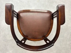 Pamono Secession Armchair by Anton Pospischil, 1901 Best